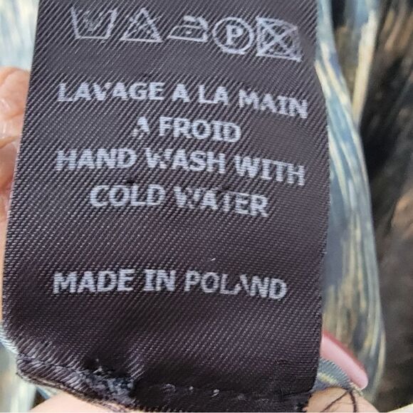 Isabel MARANT Asymmetrical Black & Multicolor Printed Mini Dress Size 0 - Picture 5 of 12